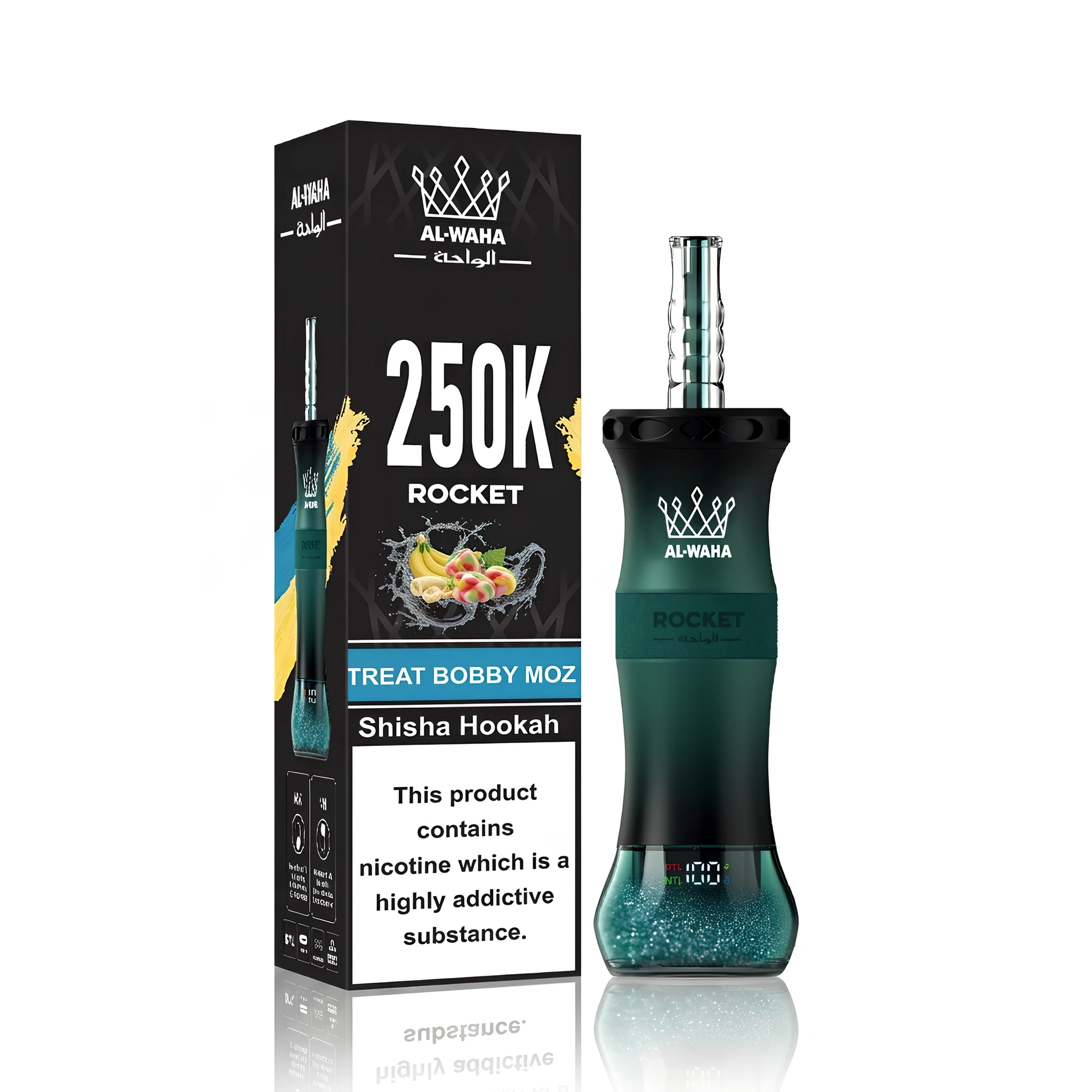 Al WAHA Rocket 250000パフ 使い捨て電子タバコ