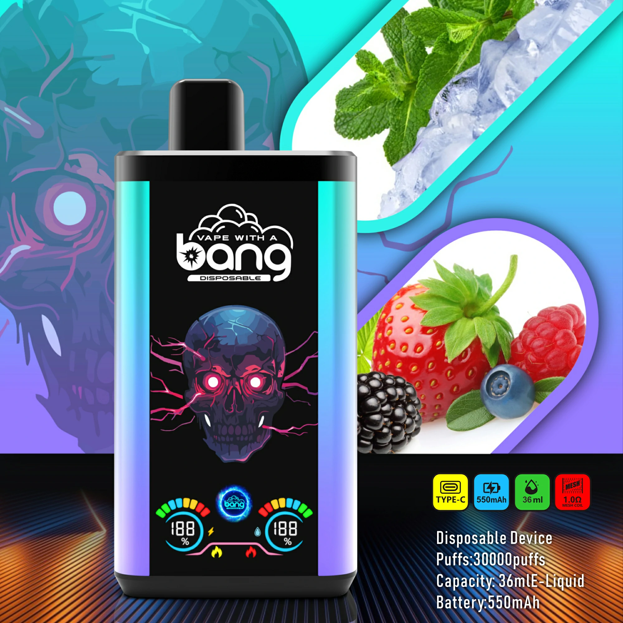 BANG B30S 30000パフ 使い捨て電子タバコ