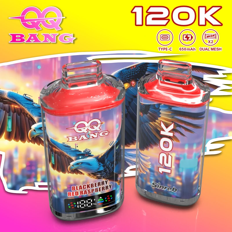 BANG QQ Crystal 120000パフ 使い捨て電子タバコ
