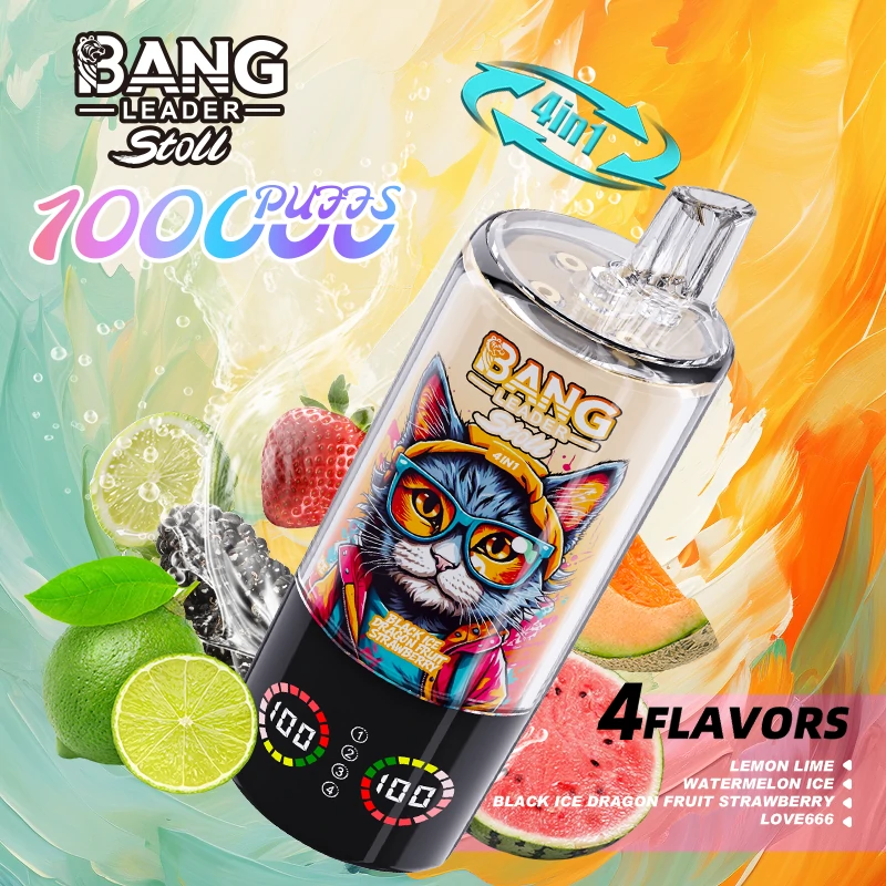 Bang Leader 100000パフ 4-in-1 使い捨て電子タバコ