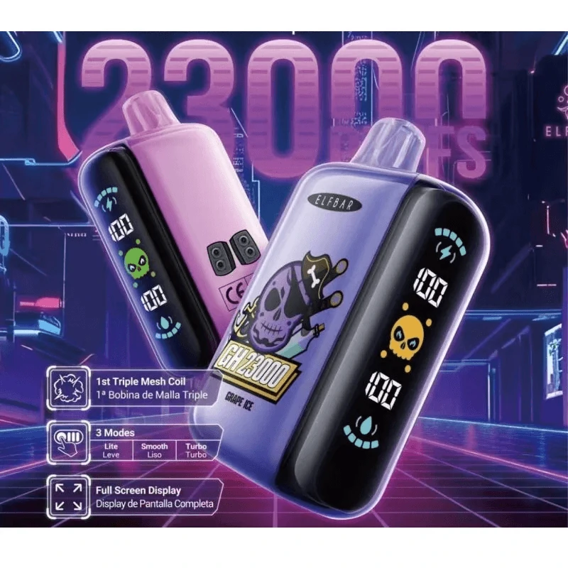 Elf Bar Gh 23000パフ 使い捨て電子タバコ