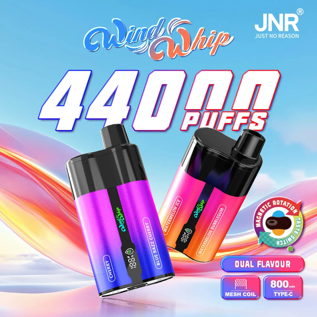 JNR Wind Whip 44000パフ 使い捨て電子タバコ